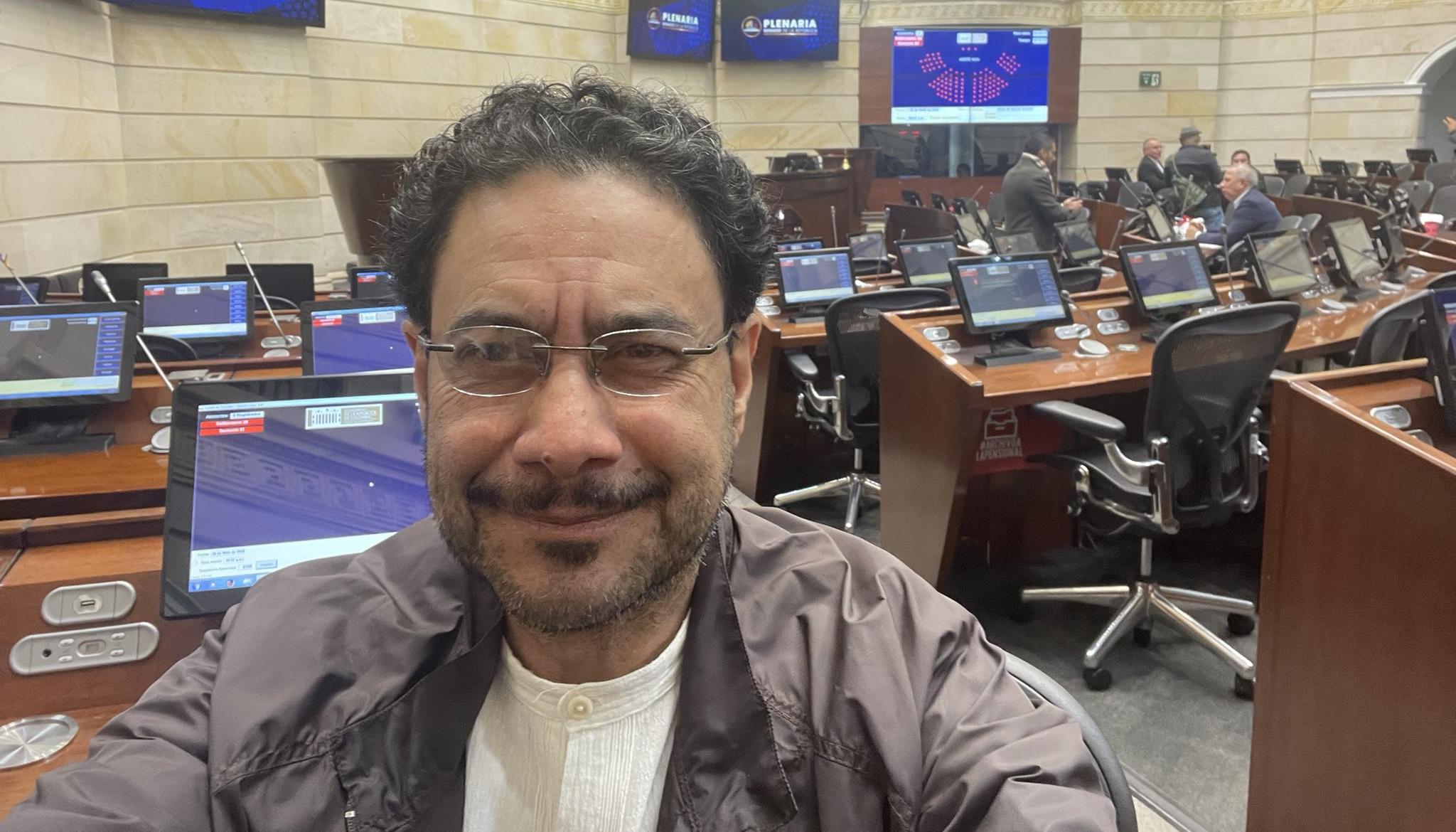 El senador colombiano Iván Cepeda