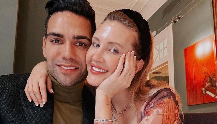 Falcao García y su esposa Lorelei Tarón.