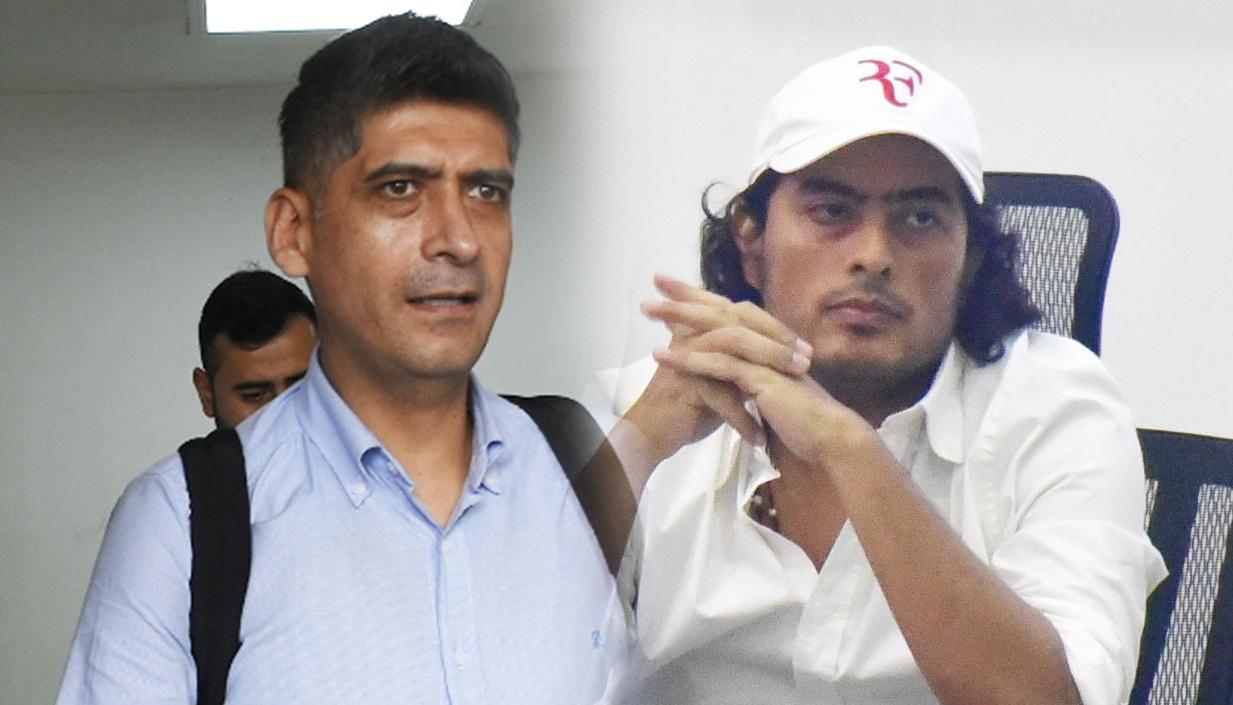 Fiscal Mario Burgos y Nicolás Petro
