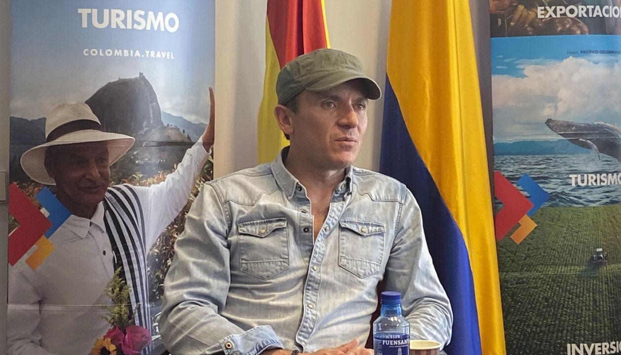 El cantante colombiano Fonseca.