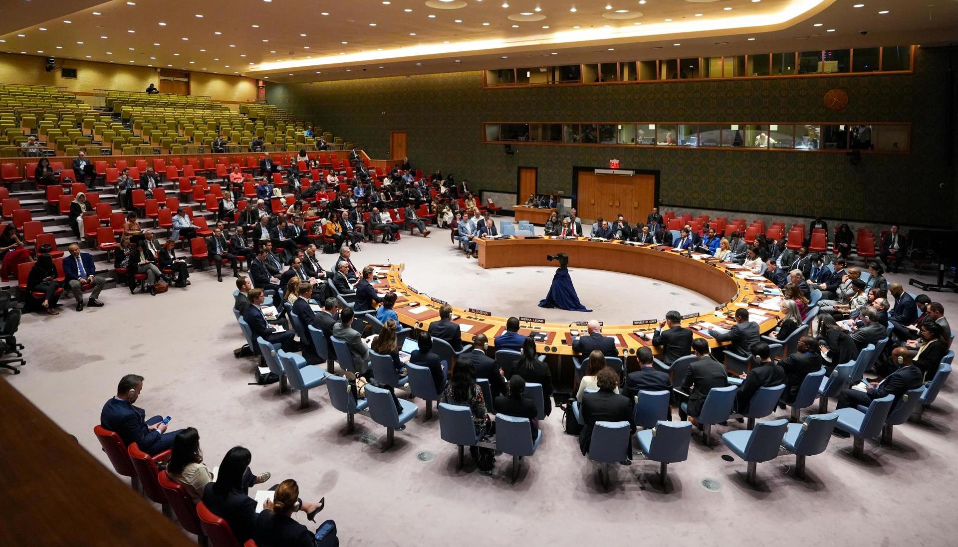 Fotografía de miembros del Consejo de Seguridad de las Naciones Unidas