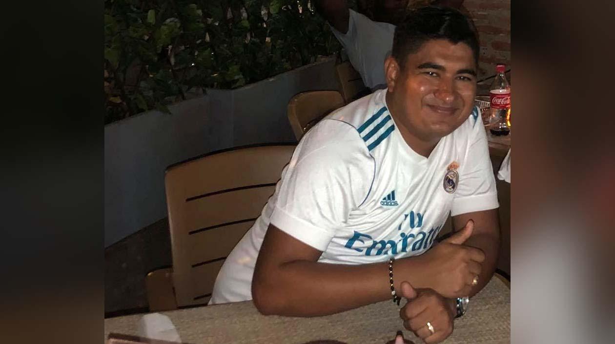 Gerson José Niño Porto, agente asesinado.