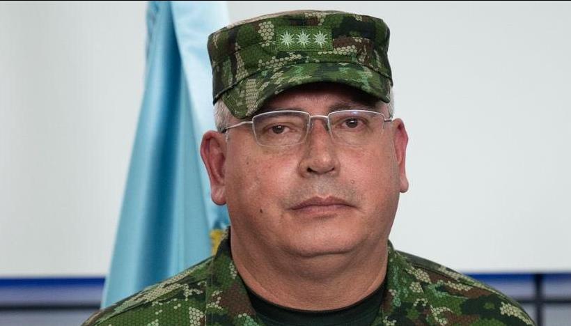 El comandante de las Fuerza Militares, el general Helder Giraldo.