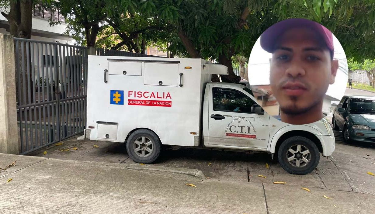 El cuerpo de Jan Carlos Villazón Alcázar fue llevado a Medicina Legal