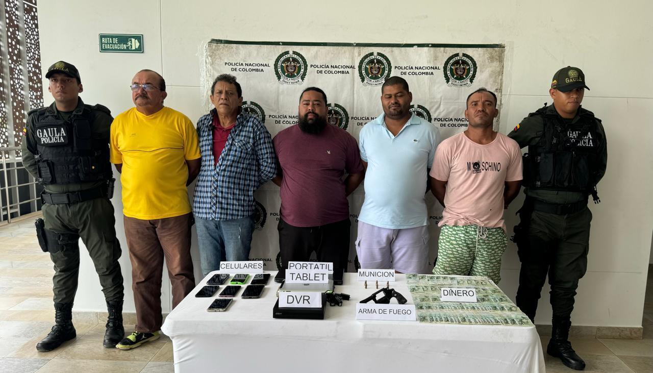 El procedimiento de captura se registró mediante diligencias de registro y allanamiento. 