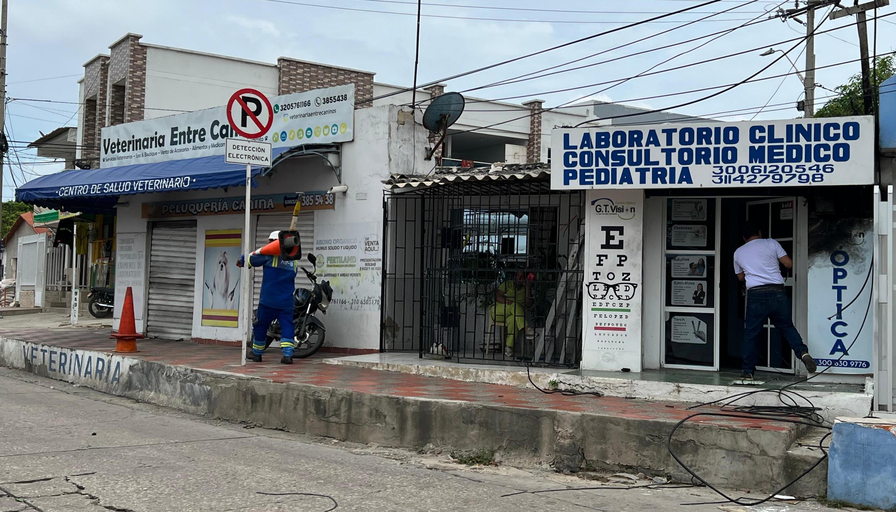 Lugar de la emergencia