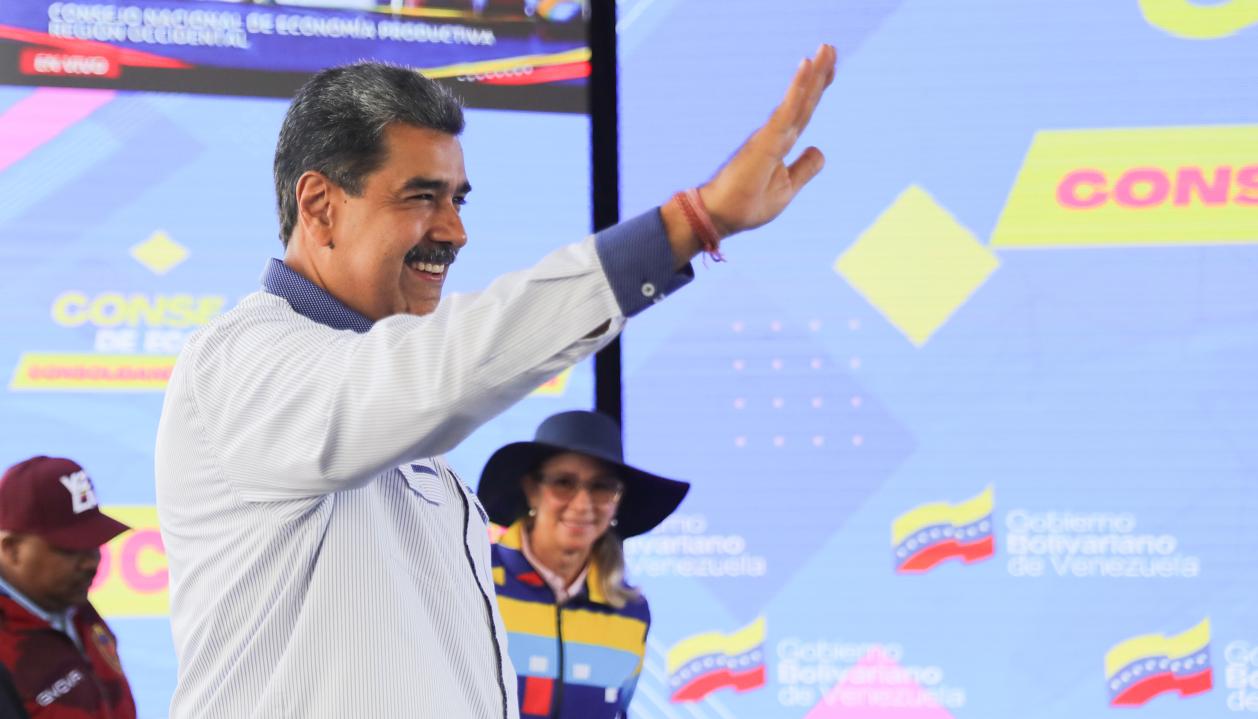 El Presidente de Venezuela, Nicolás Maduro.