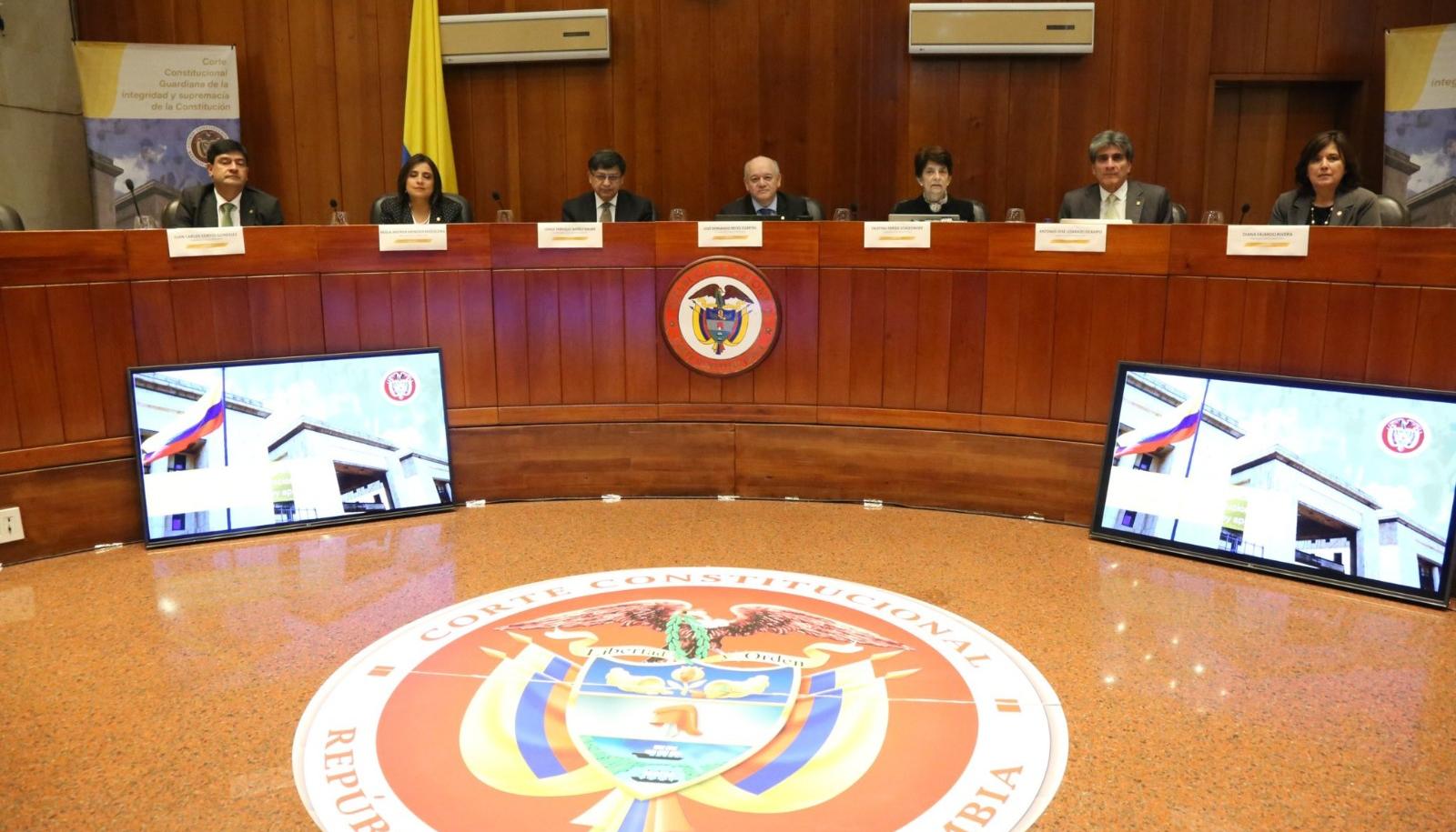 Magistrados de la Corte Constitucional. 