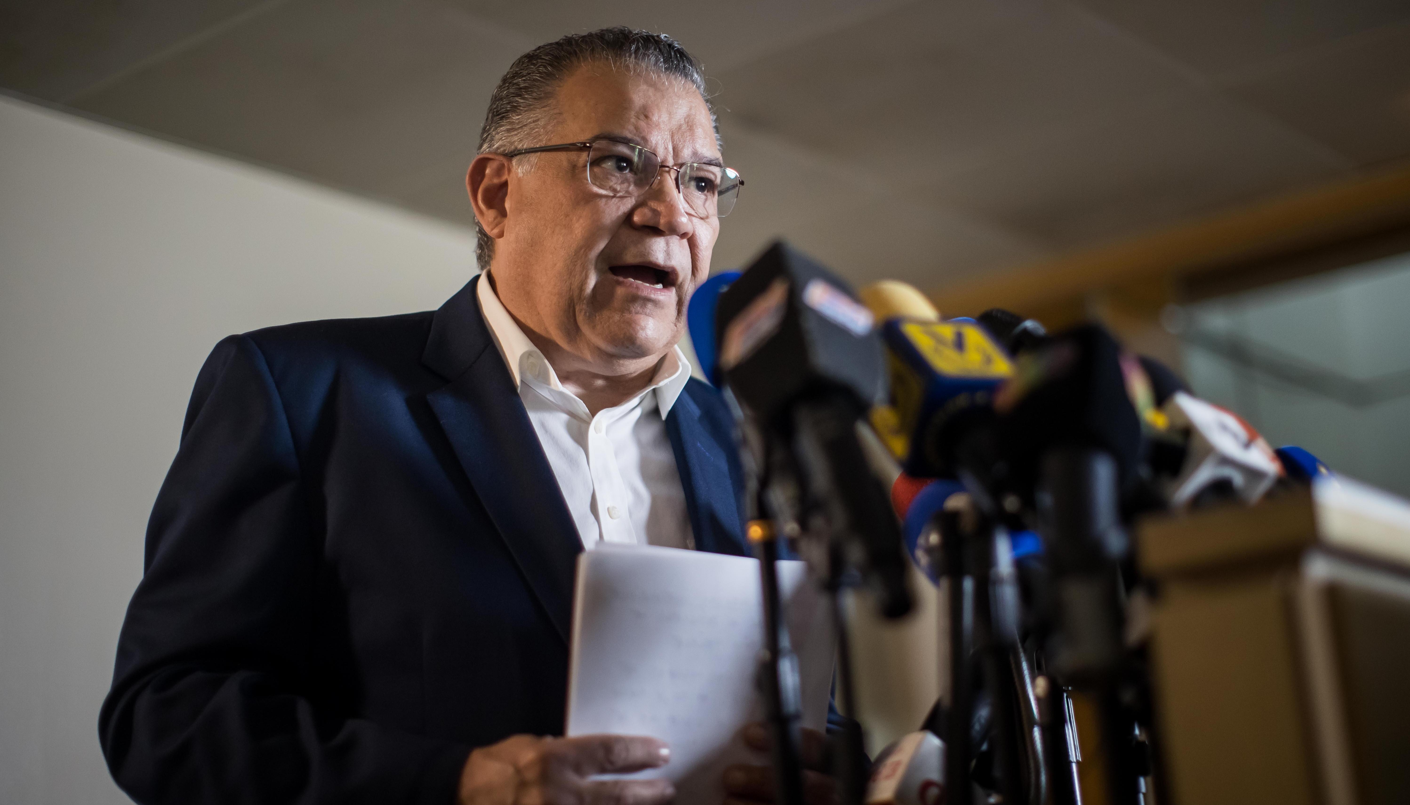 Candidato opositor de Venezuela, Enrique Márquez.