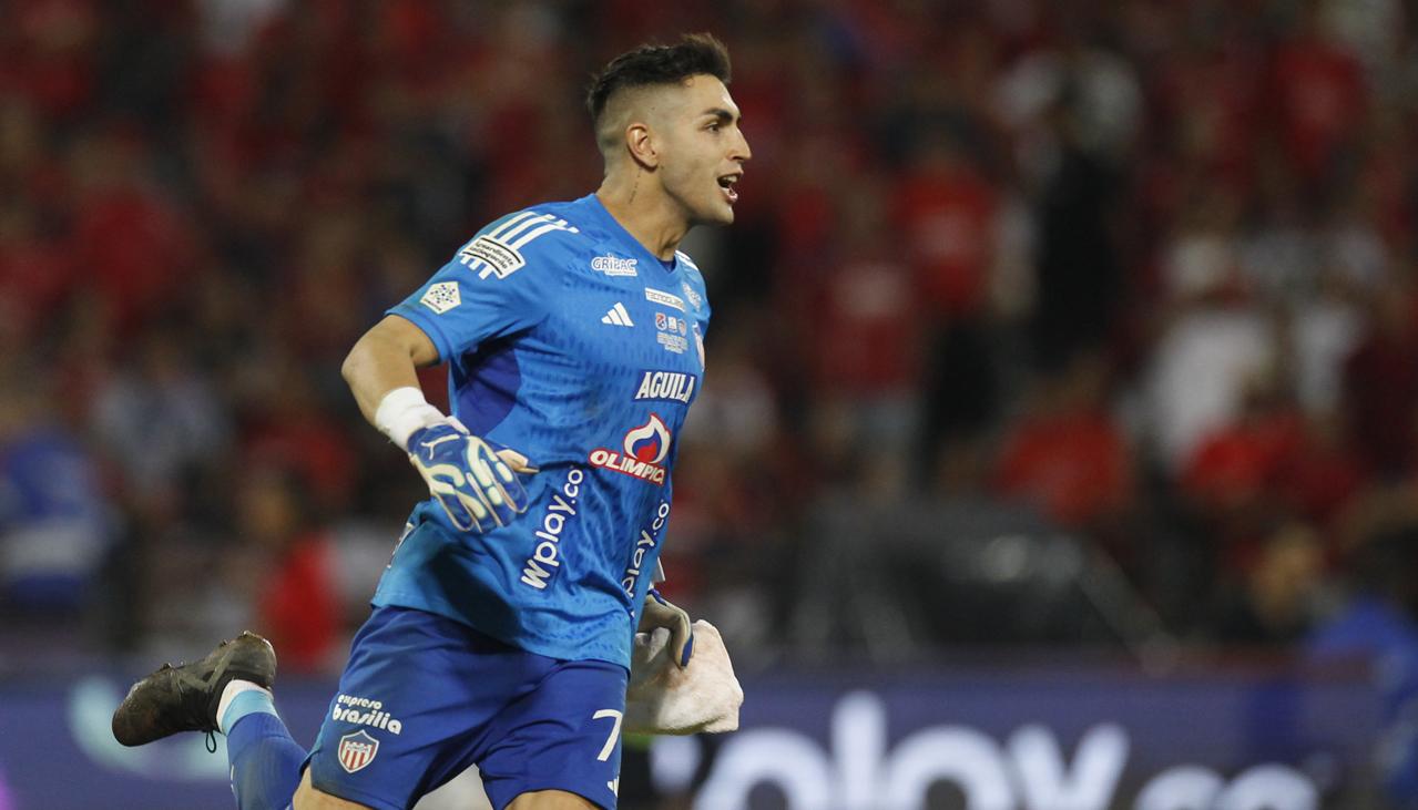 Santiago Mele, arquero de Junior.