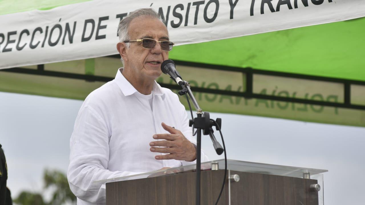 Ministro de Defensa Iván Velásquez. 