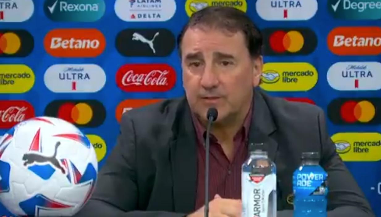 Néstor Lorenzo, técnico de la selección Colombia. 