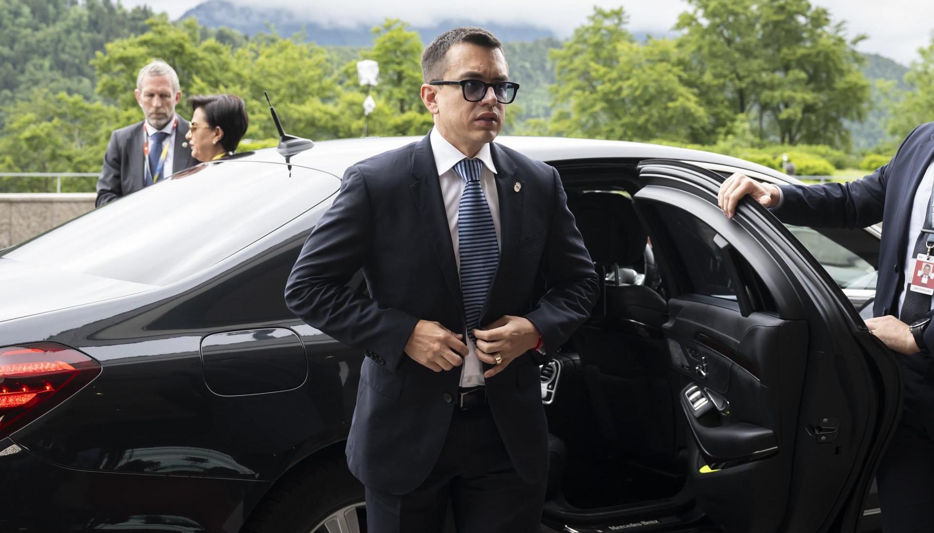 Daniel Noboa, Presidente de Ecuador.