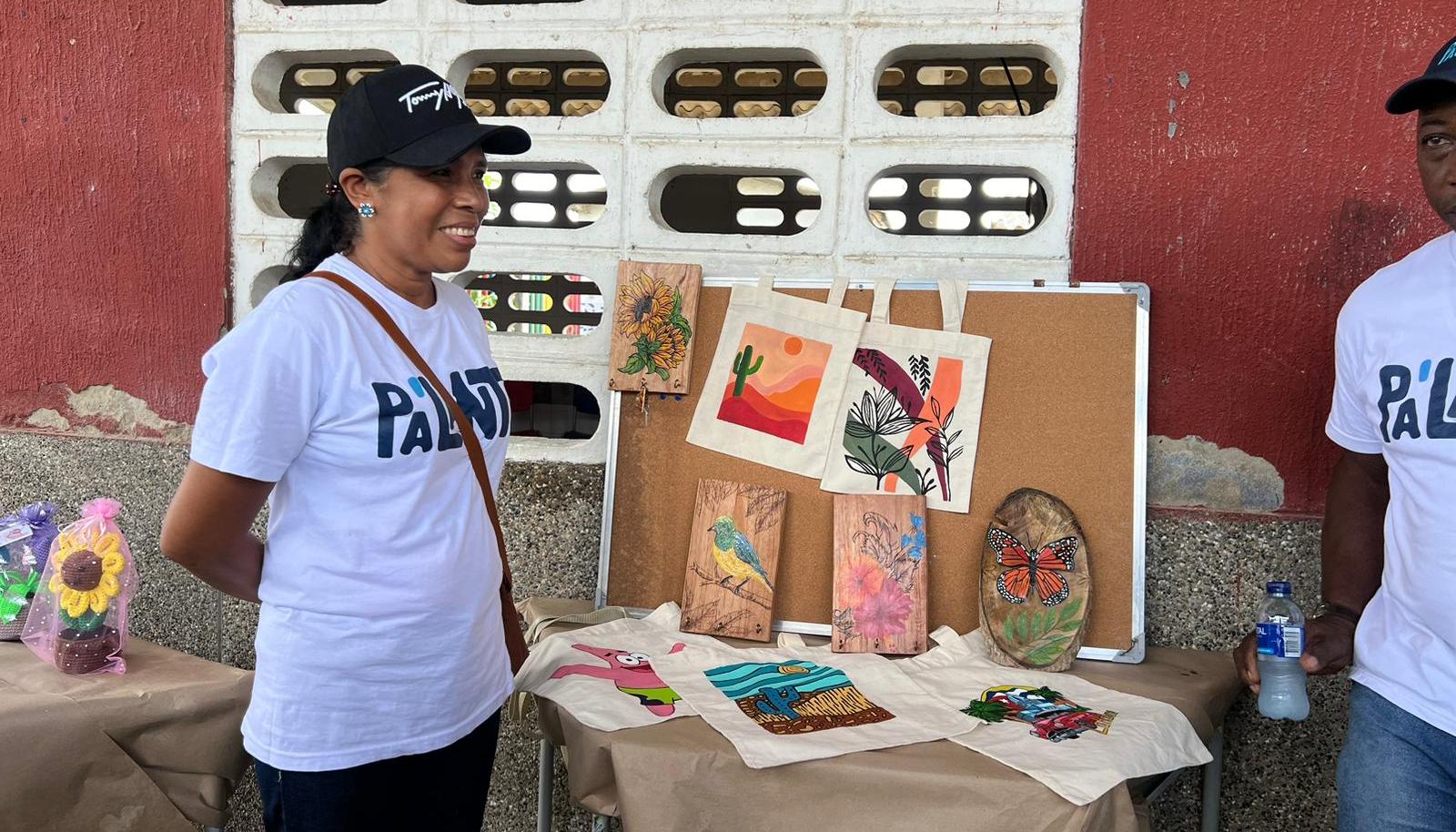 Milenis Alvear, beneficiaria de ‘Barranquilla va pa' lante’.