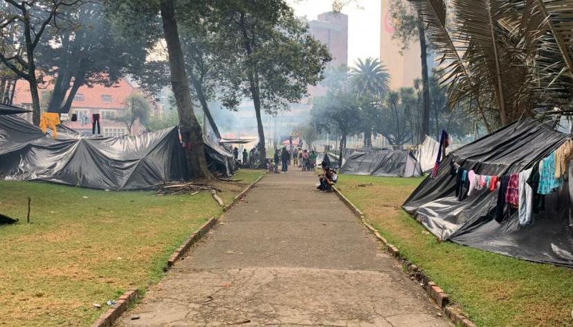 Parque Nacional de Bogotá.