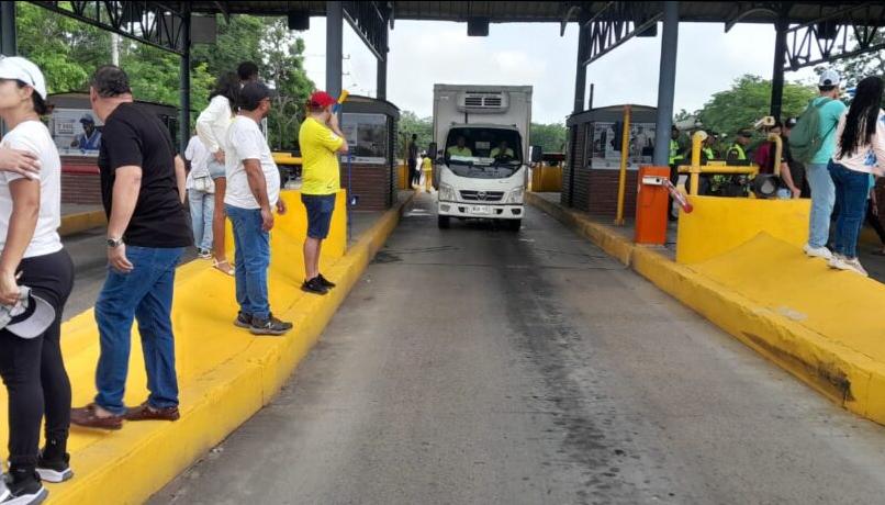 Peaje de Sabanagrande. 