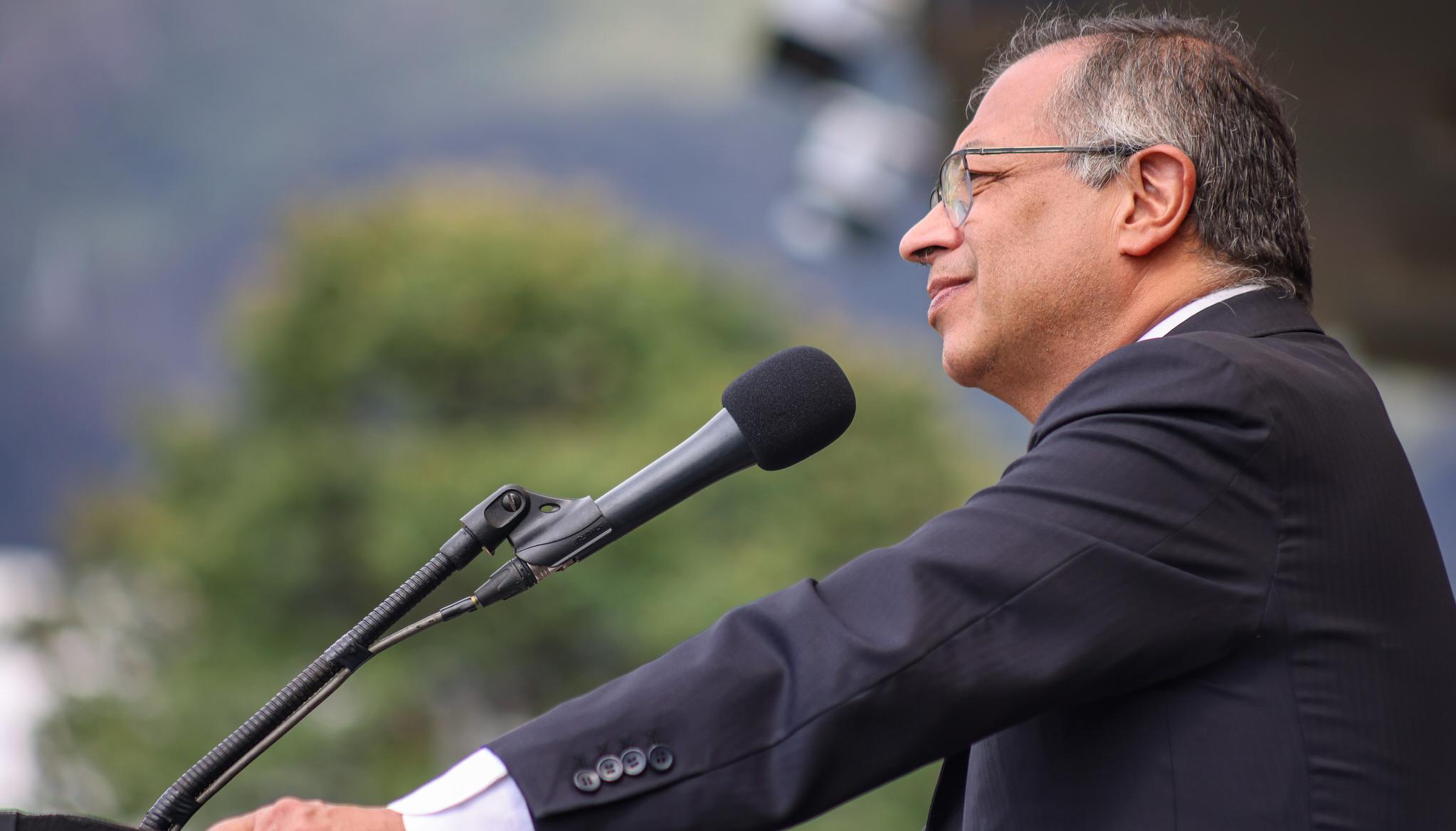 El Presidente de la República, Gustavo Petro.