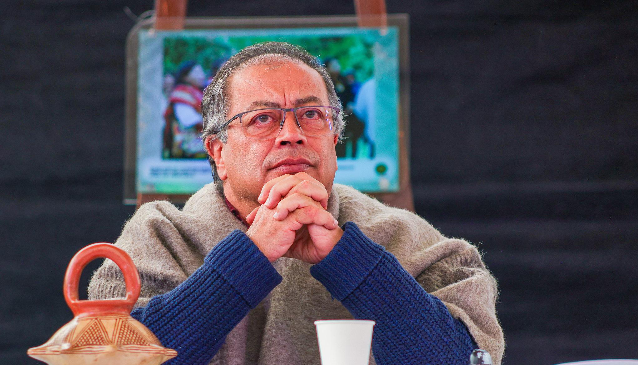 El Presidente Gustavo Petro.