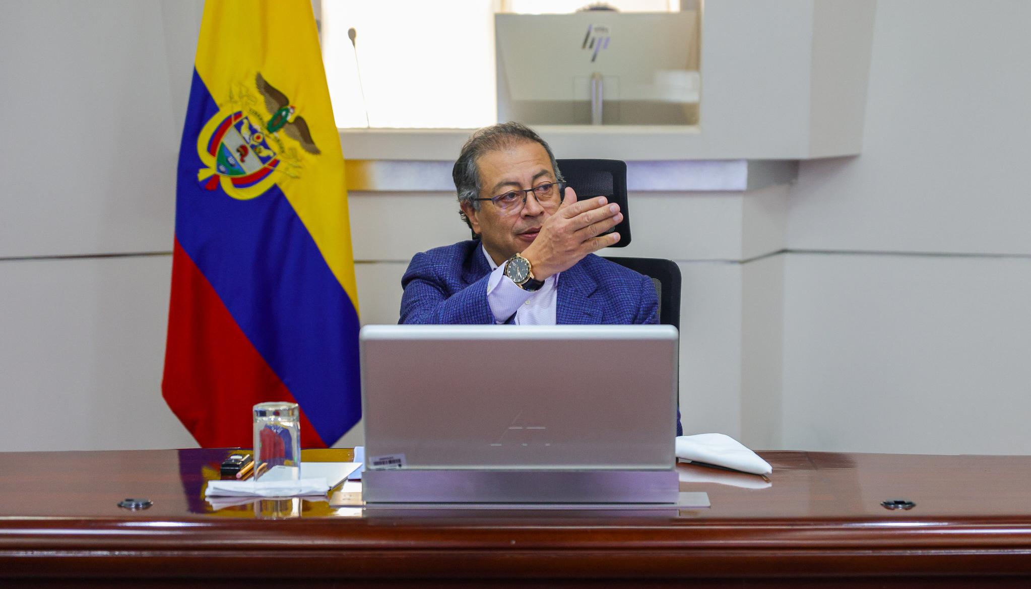 El Presidente de la República, Gustavo Petro.