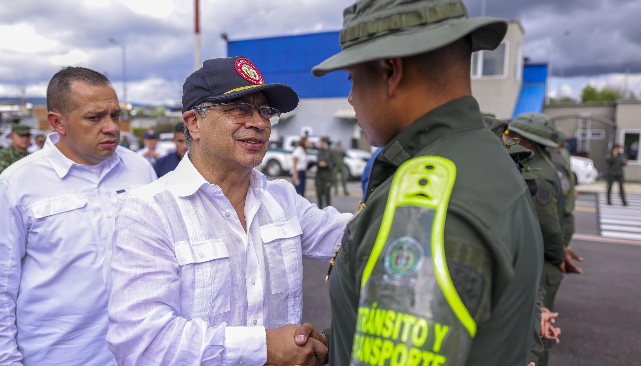 El Presidente Petro en su último viaje al Cauca.