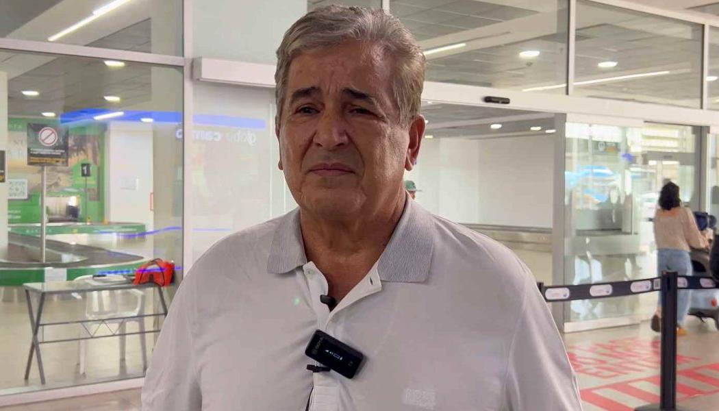 La emoción del técnico Jorge Luis Pinto.