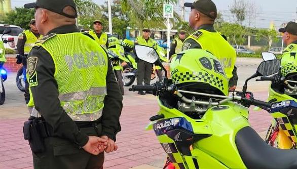 Los uniformados hacen parte de la Dirrección de Antinarcoticos de la Policía Nacional.