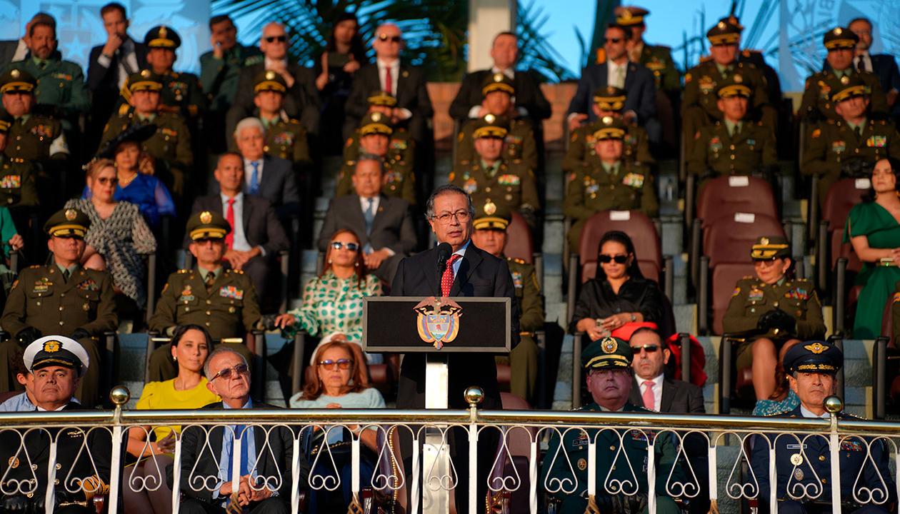 El presidente Gustavo Petro. 