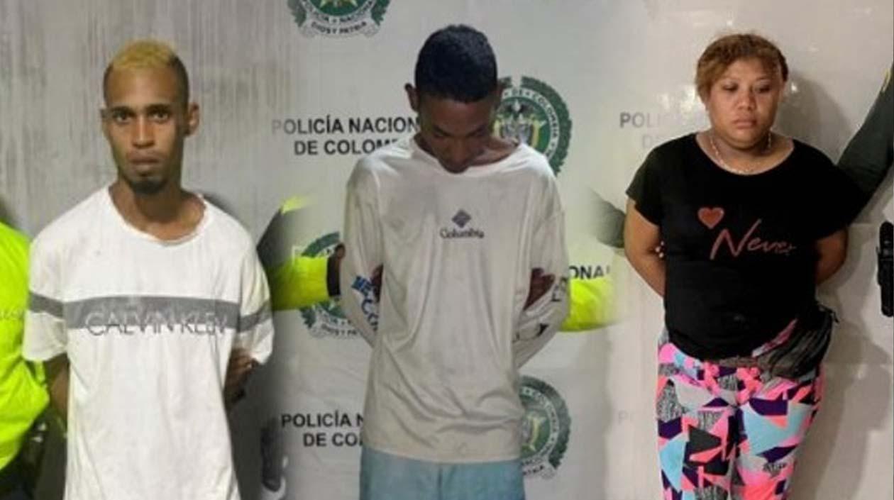Nelwiz Rangel Palomino, Alcides Enrique González Macías y Claudia Patricia Moreno Viloria.