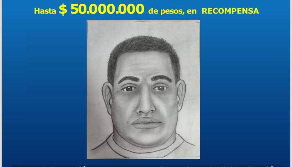 El retrato hablado del sicario.