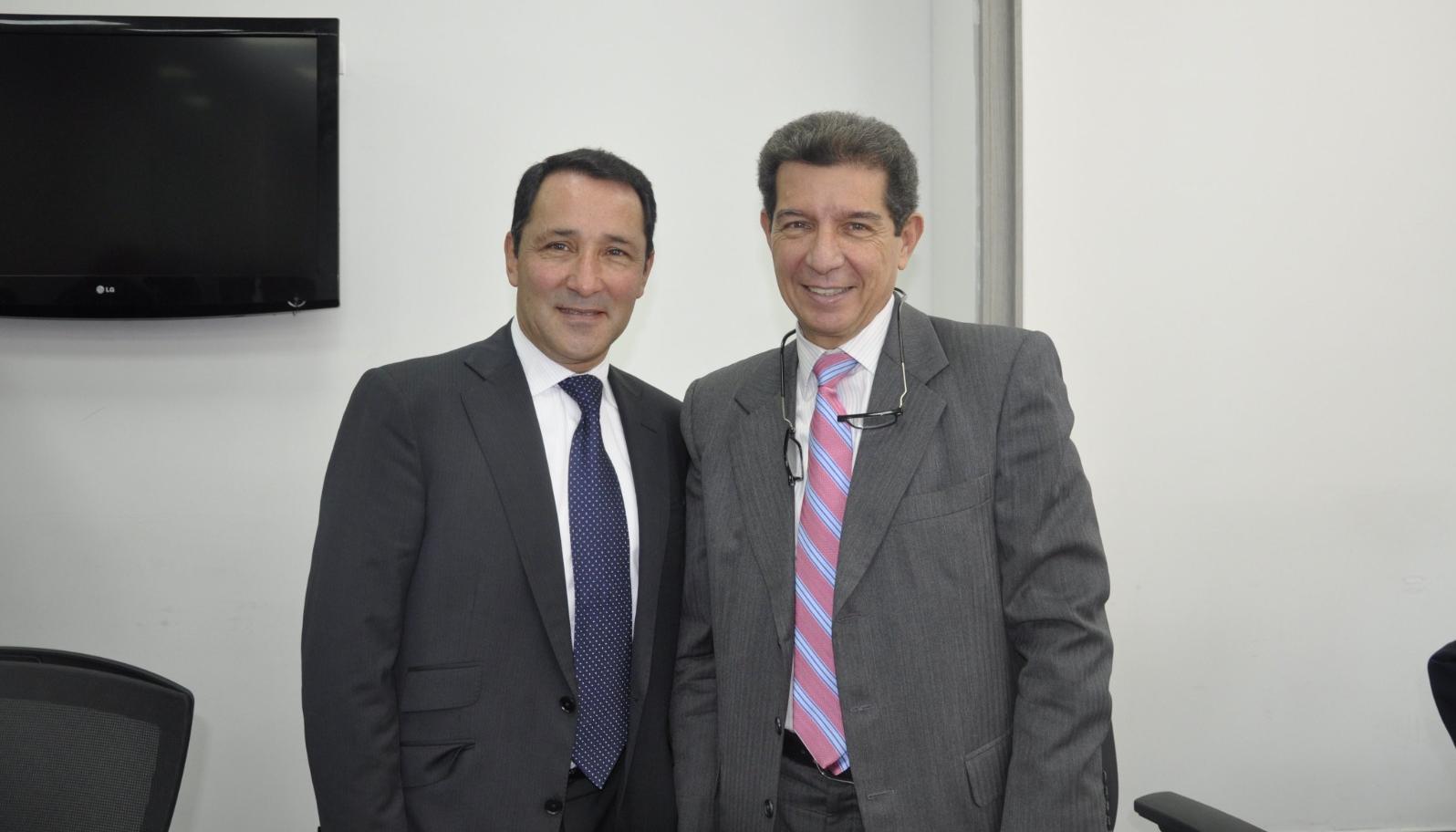 César Rincón y José Félix Lafaurie.