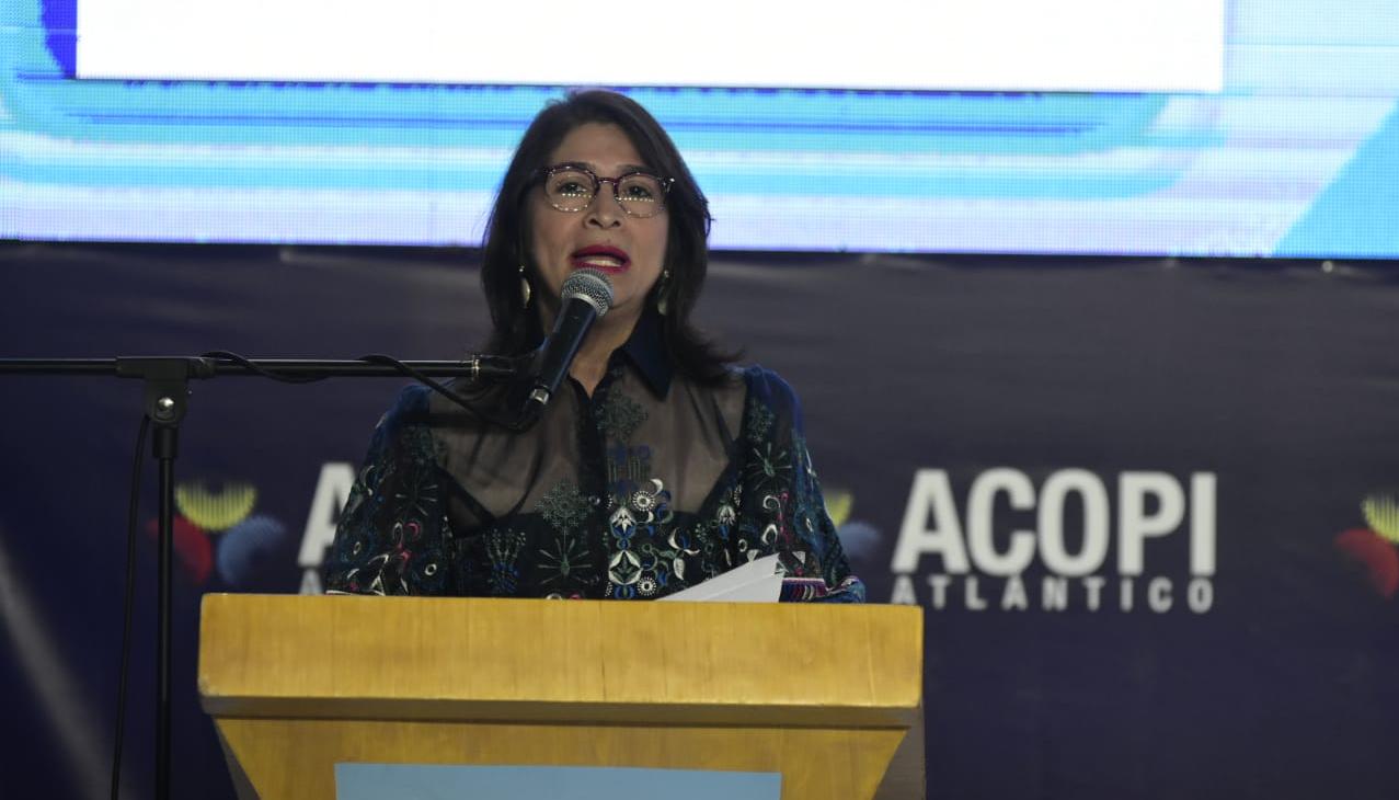 Rosmery Quintero, presidenta del Observatorio Nacional de la MiPyme y directora de Acopi Atlántico.