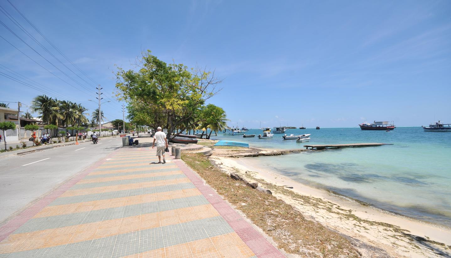 Calles del archipiélago de San Andrés.