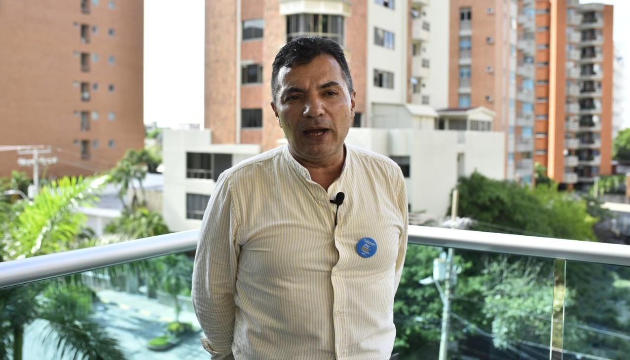 El director de la Territorial sede norte, Cadid Saavedra.