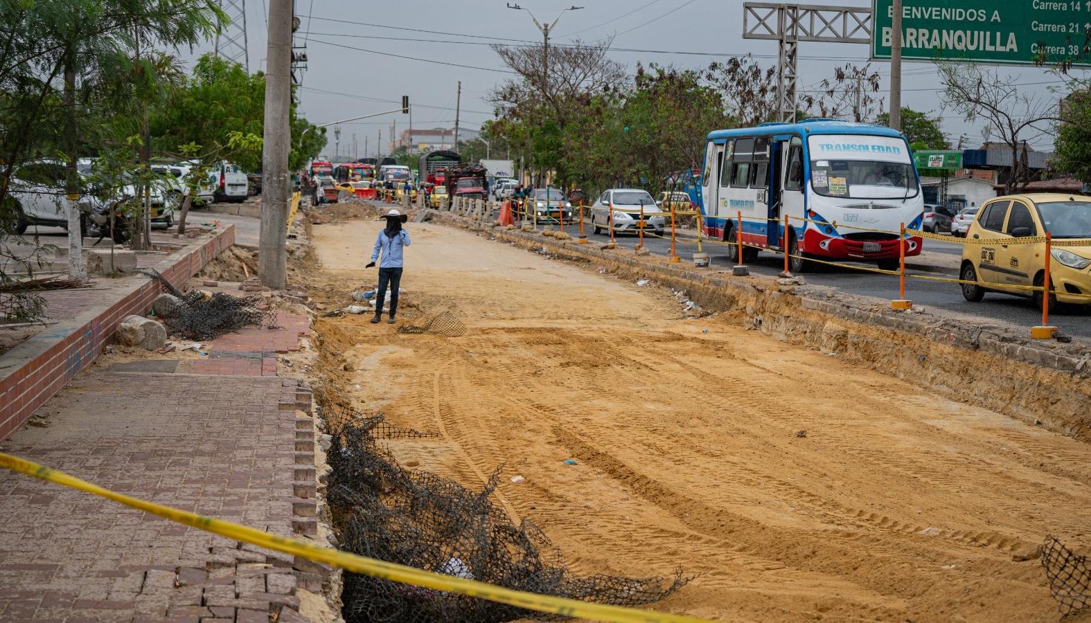 Las obras comenzaron con la actual administración.