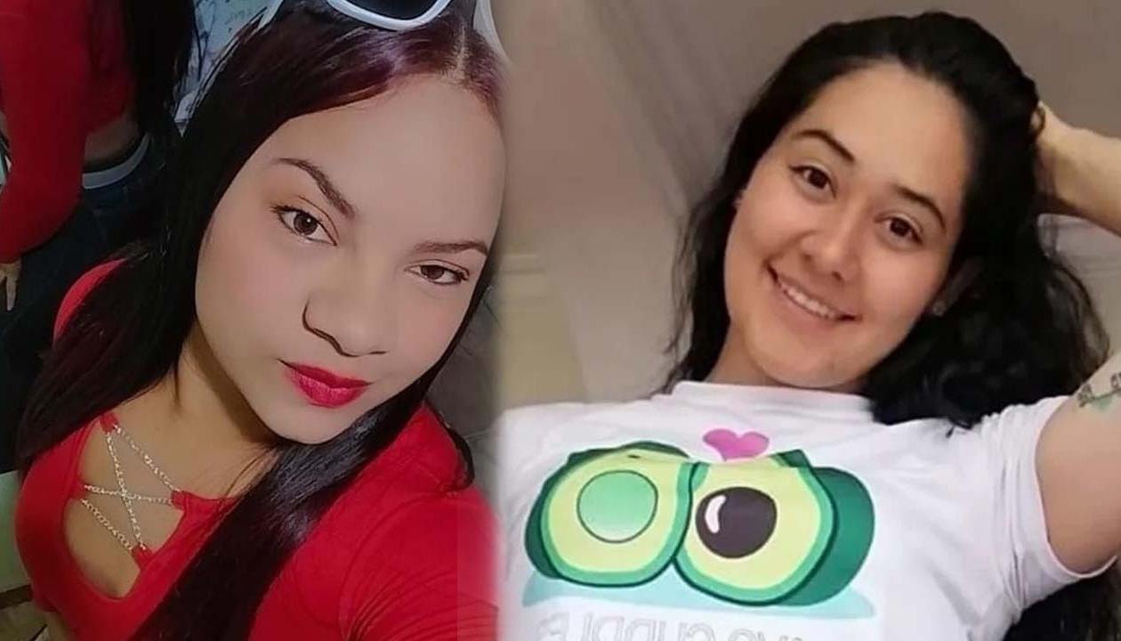 Stefanny Barranco y Natalia Vásquez.