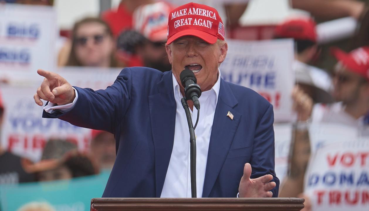 El expresidente de EE.UU., Donald Trump.