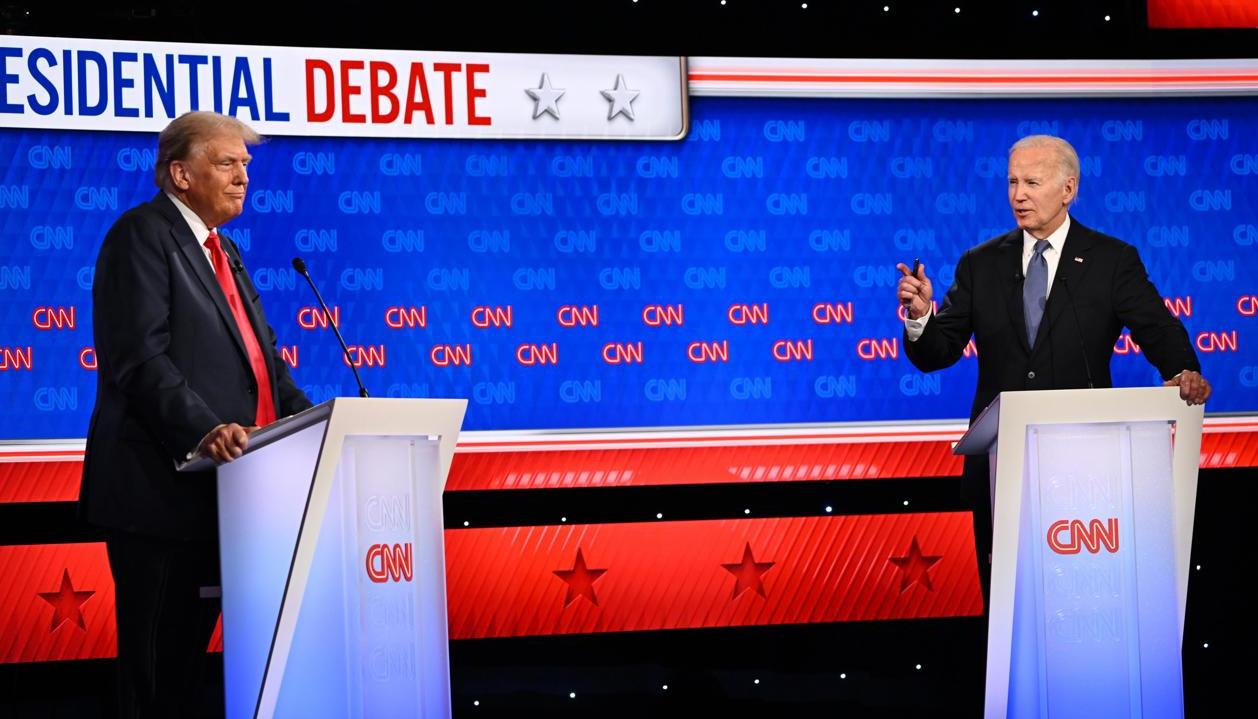 Donald Trump y Joe Biden.