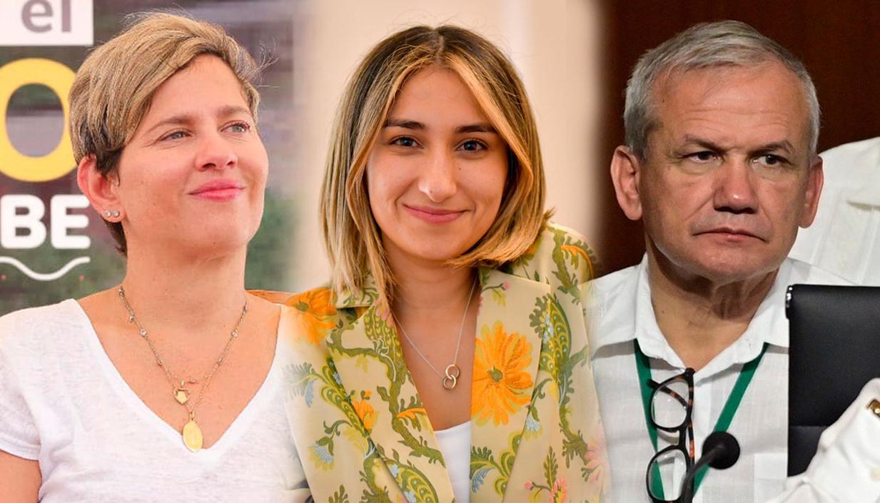 Verónica Alcocer, Laura Sarabia, Carlos Ramón González. 