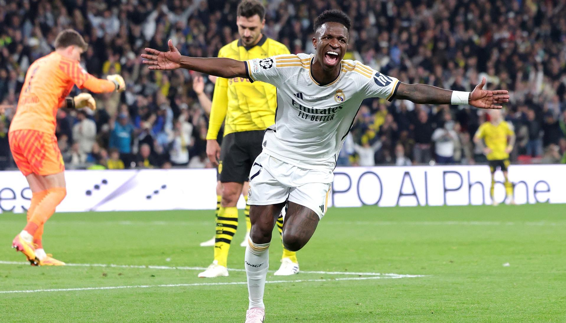 Vinícius Jr. sentenció el juego.