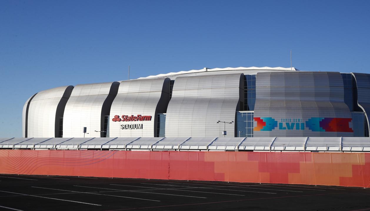 El State Farm Stadium de Glendale, sede del partido, es techado y climatizado. 