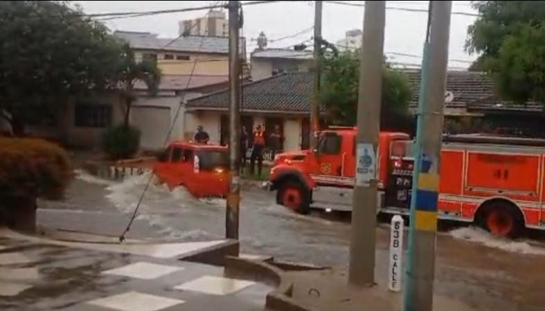 Arroyo en el barrio Recreo de Barranquilla.