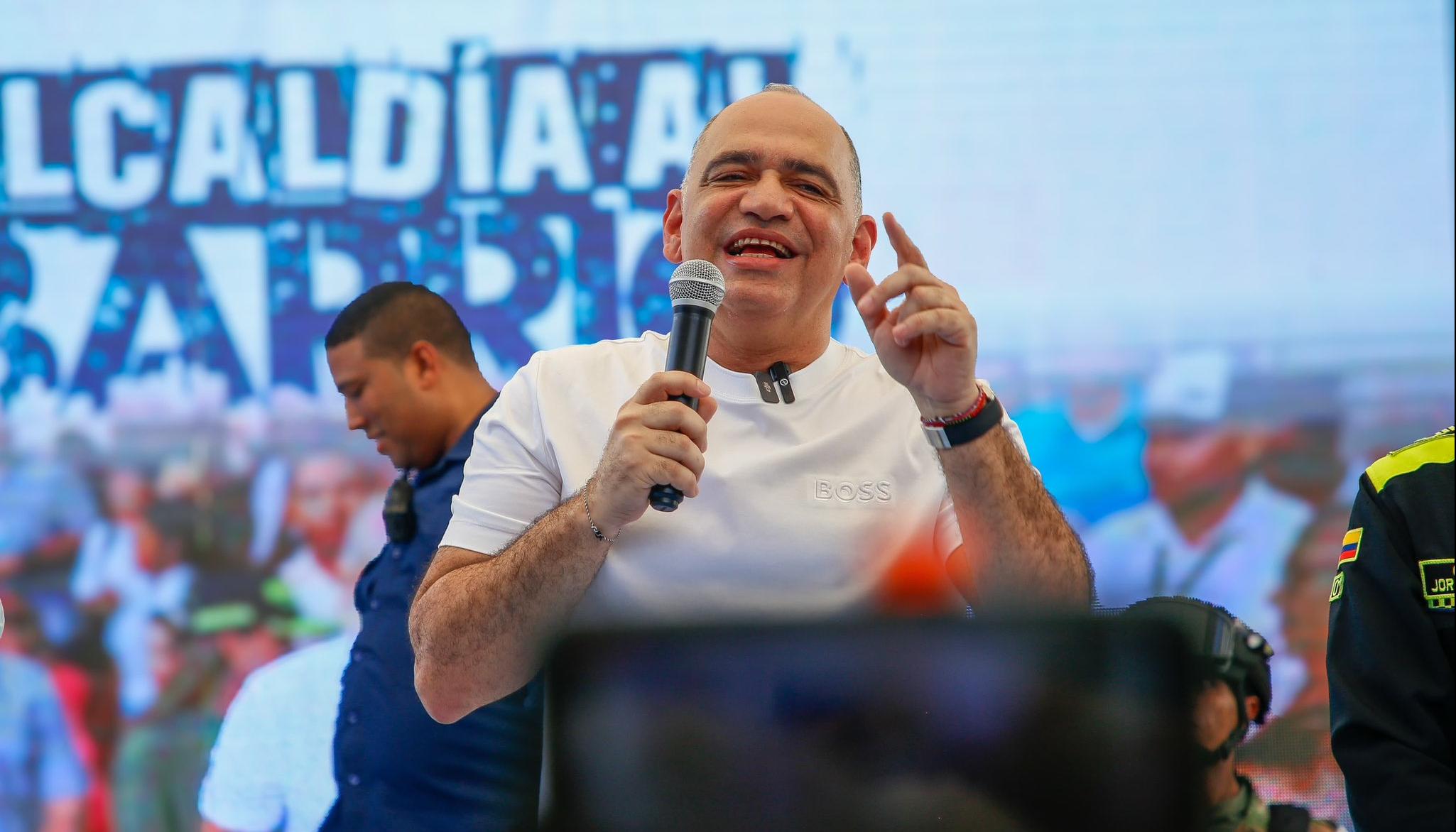 Carlos Pinedo, alcalde de Santa Marta