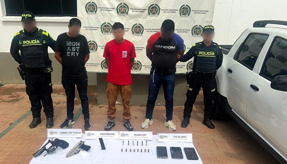  Las autoridades señalan que los capturados cuentan con una amplia trayectoria criminal.