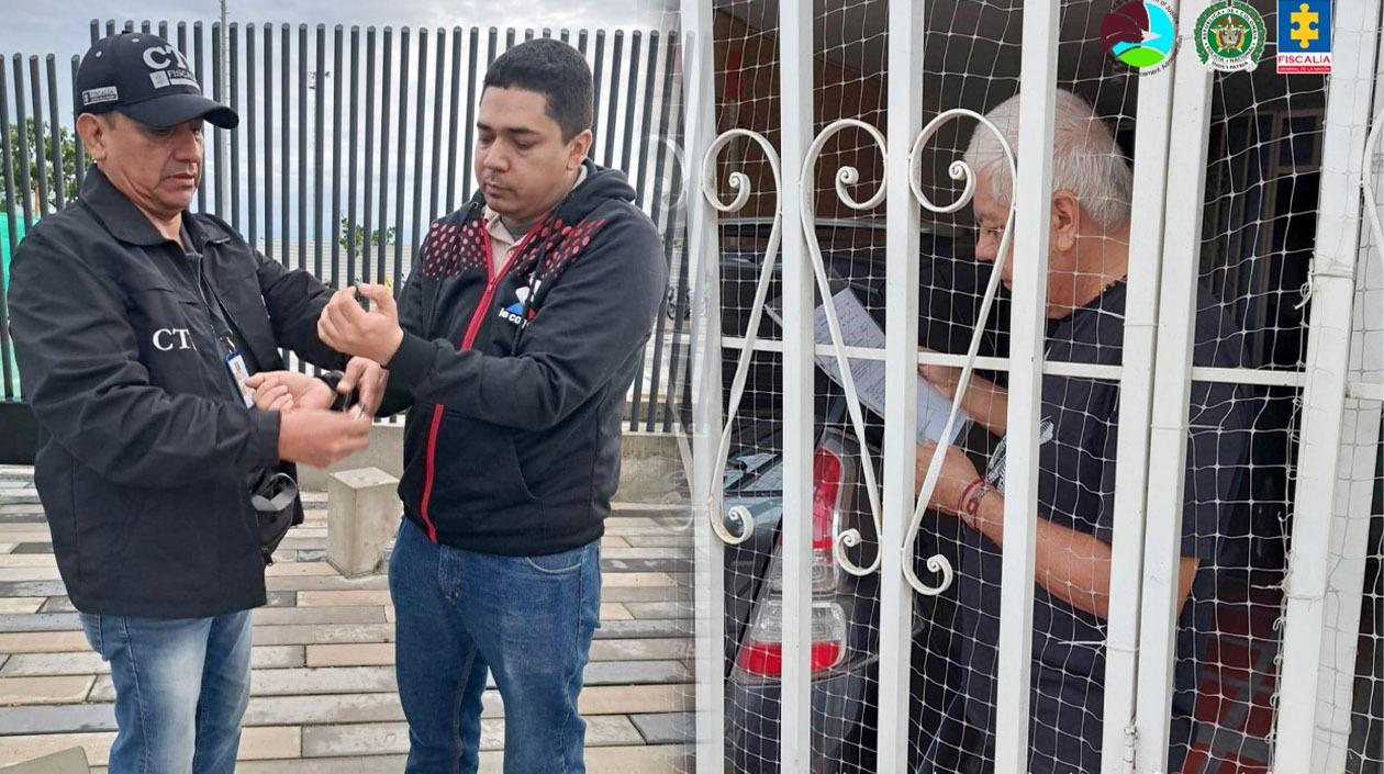 Fueron capturados por investigadores del CTI, con apoyo de la agencia estadounidense DEA.