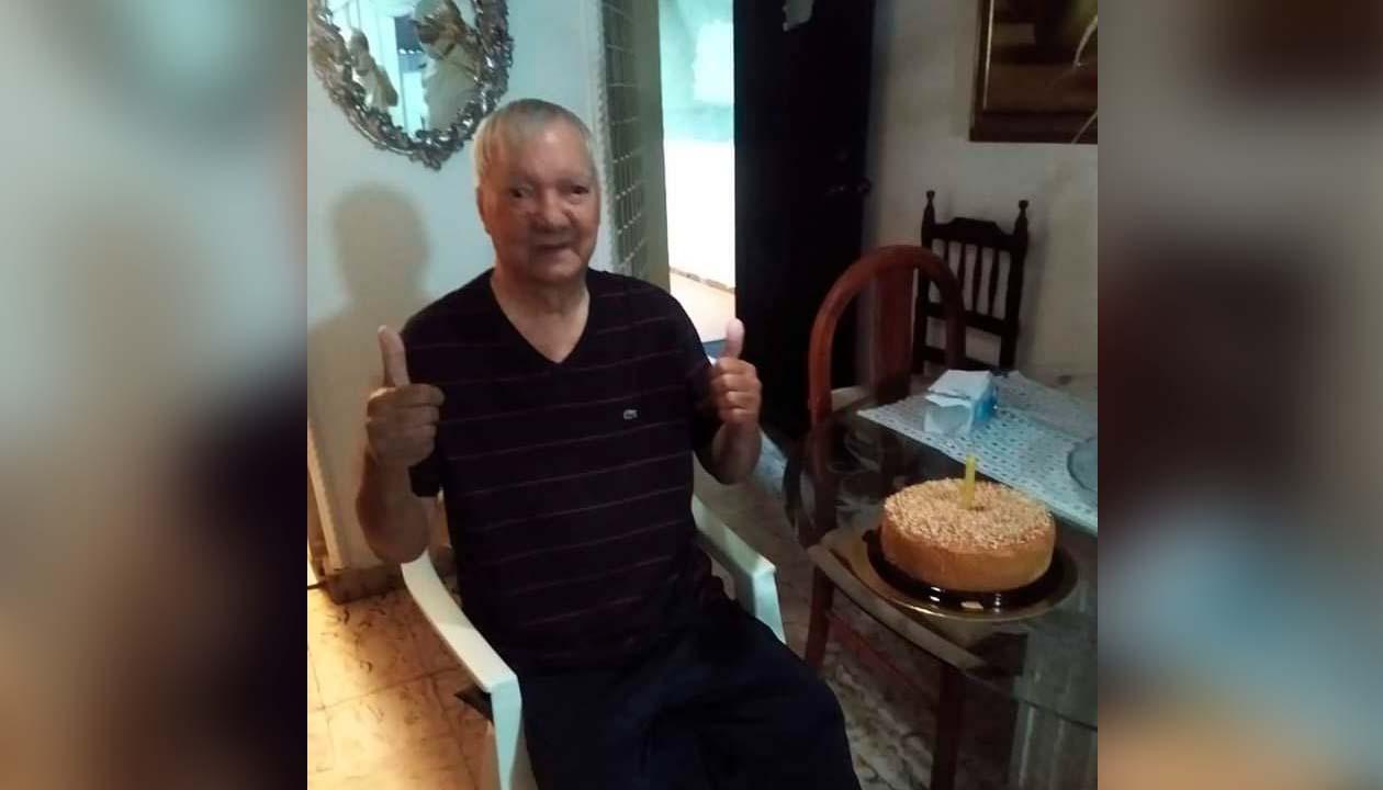 Pepe Calvo en una foto de su álbum familiar