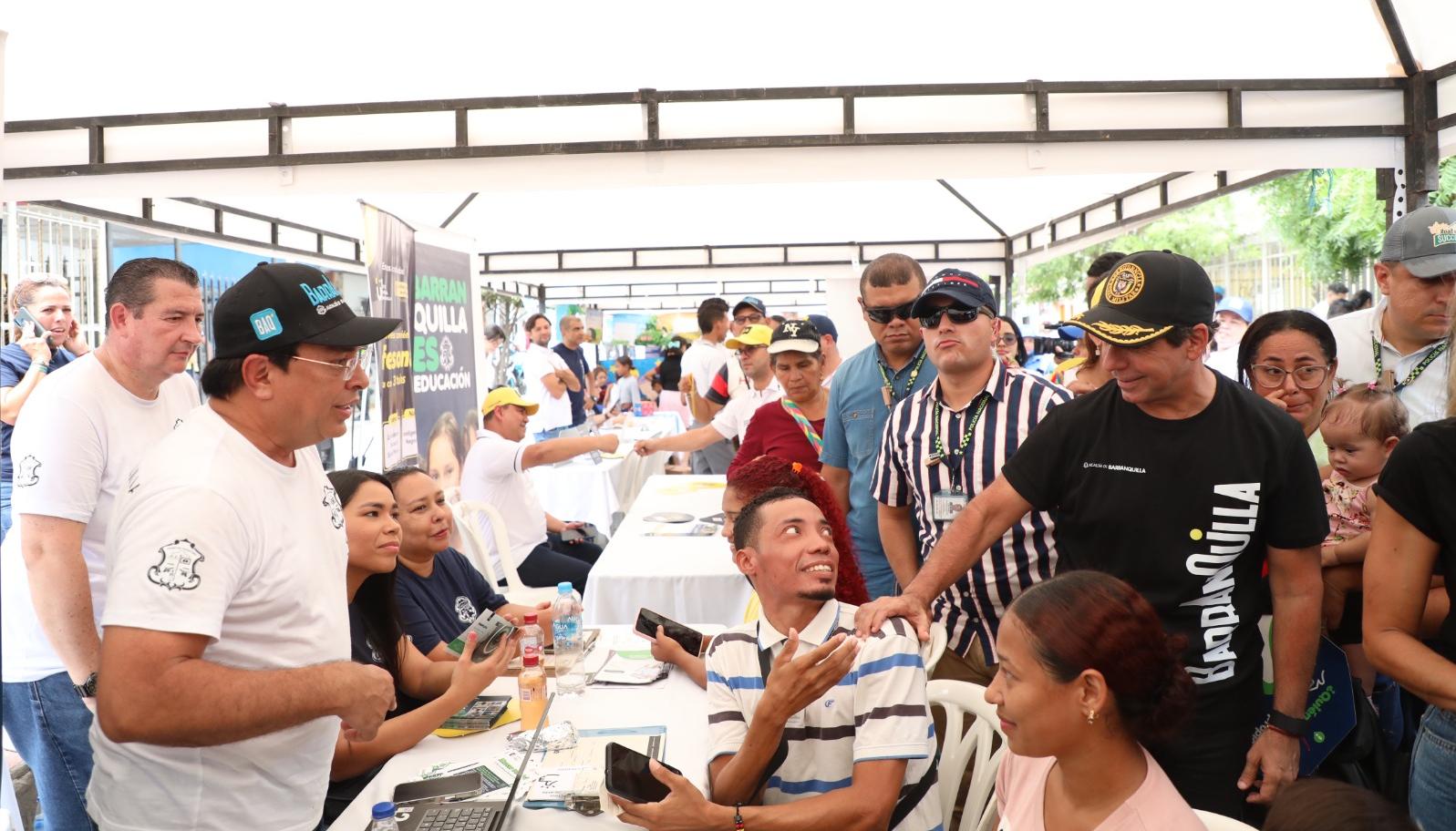 La feria ‘Vamos Pa'l Barrio’ es liderada por el alcalde Alejandro Char.