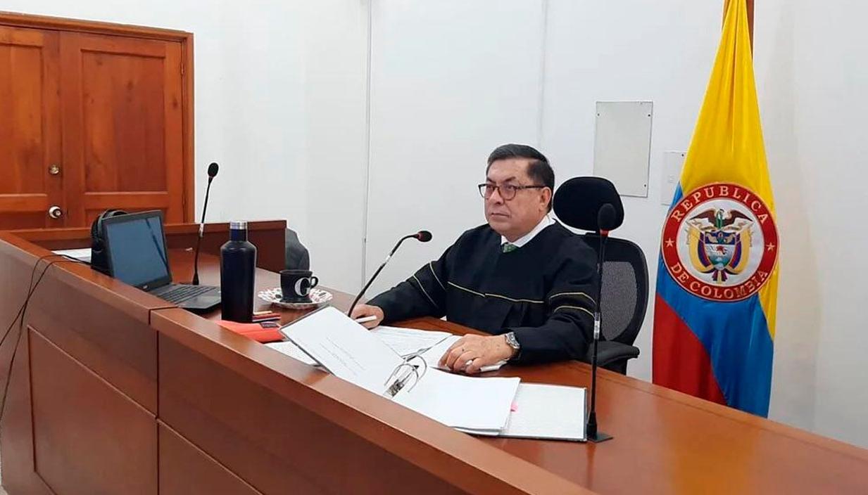 Magistrado Gustavo Roa Avendaño, de la Sala de Conocimiento de Justicia y Paz en Barranquilla