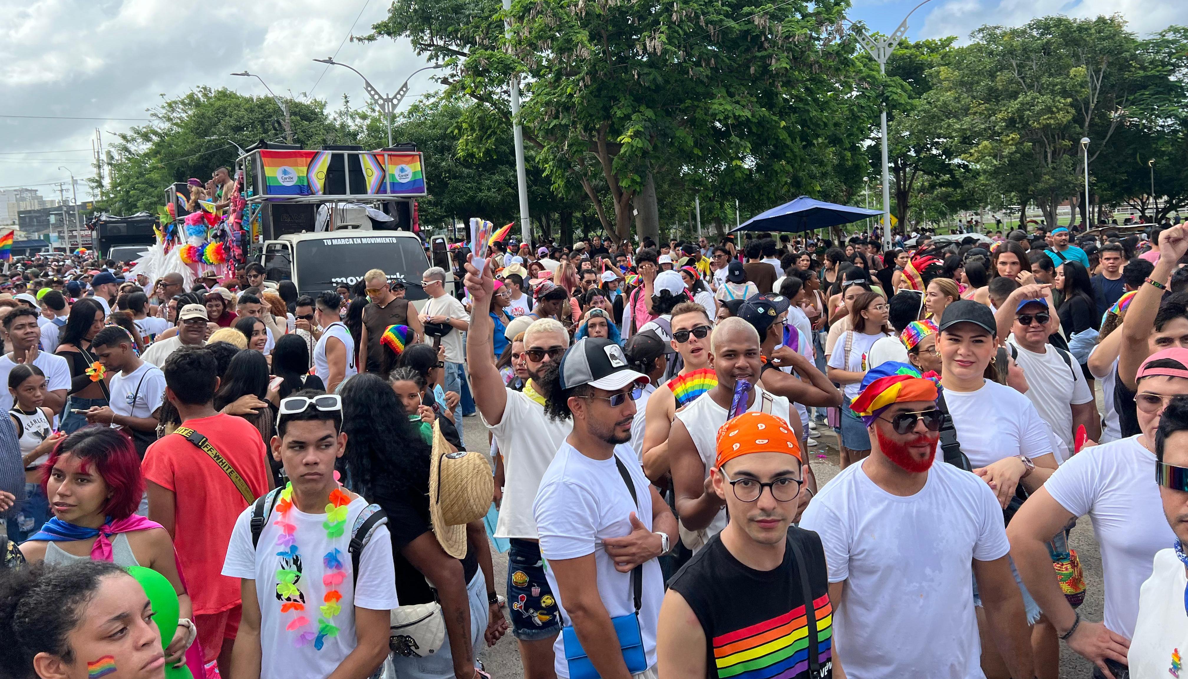 Marcha 'Pride' de la comunidad LGBTIQ+.