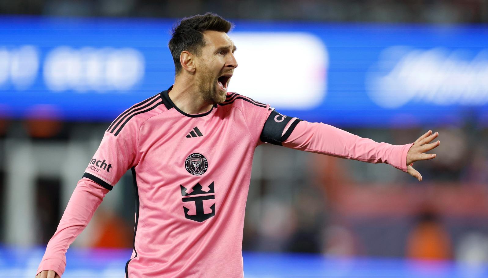 Lionel Messi llegó al Inter Miami a mediados de 2023. 