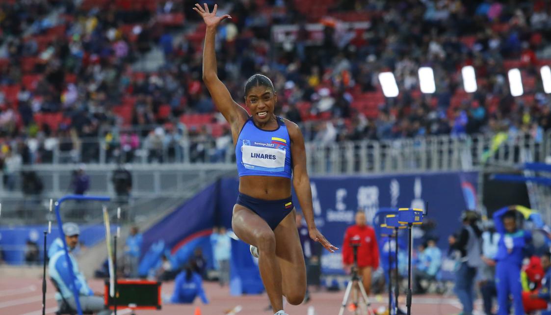 Natalia Linares representará a Colombia en el salto largo de los Juegos Olímpicos de París.